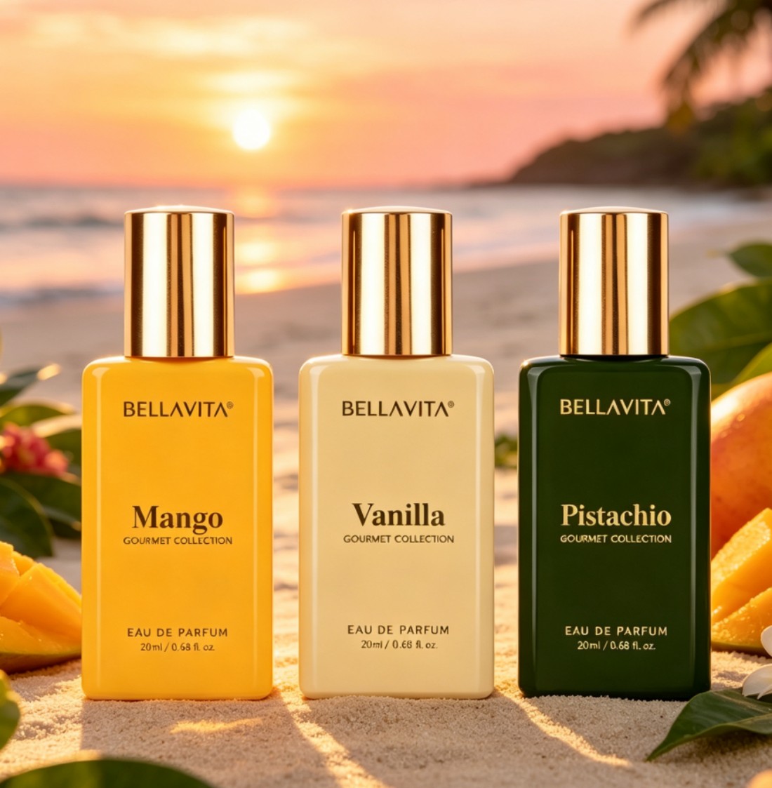 Perfume Fragrance Kit - Parfum menawan BELLAVITA. Koleksi Gourmet terbaru