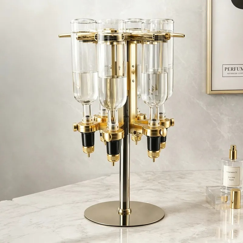 Perfume Fragrance Bar - Rak Display Dispenser Parfum Emas 6