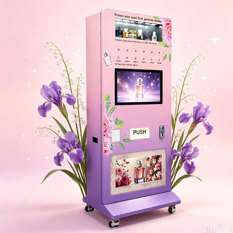 Perfume Fragrance Sale - Mesin Penjual Parfum Otomatis Layar Sentuh