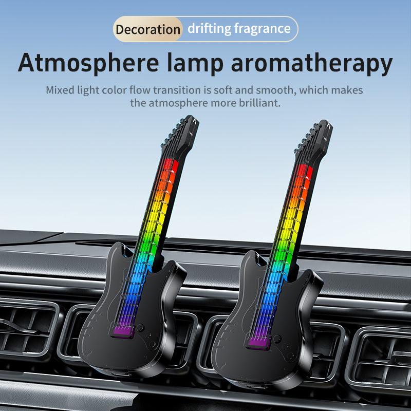 Perfume Fragrance Outlet - Pengharum mobil aroma gitar dengan lampu