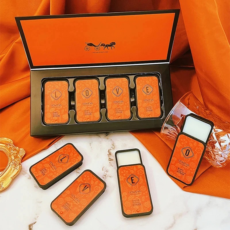 Set Parfum Padat 4-Piece, Arom - Perfume Fragrance Kit ulasan dan harga