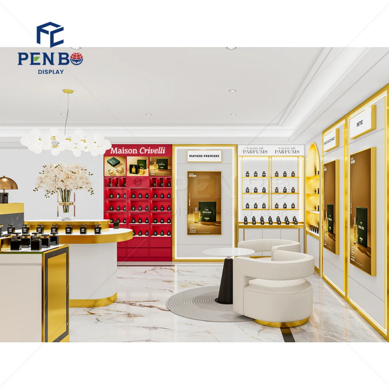Etalase Parfum Gaya Mewah Kust - Perfume Fragrance Bar ulasan dan harga