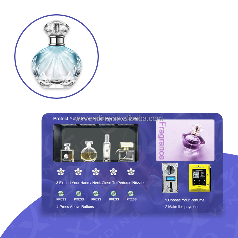 Mesin Penjual Parfum Otomatis  - Perfume Fragrance Sale ulasan dan harga