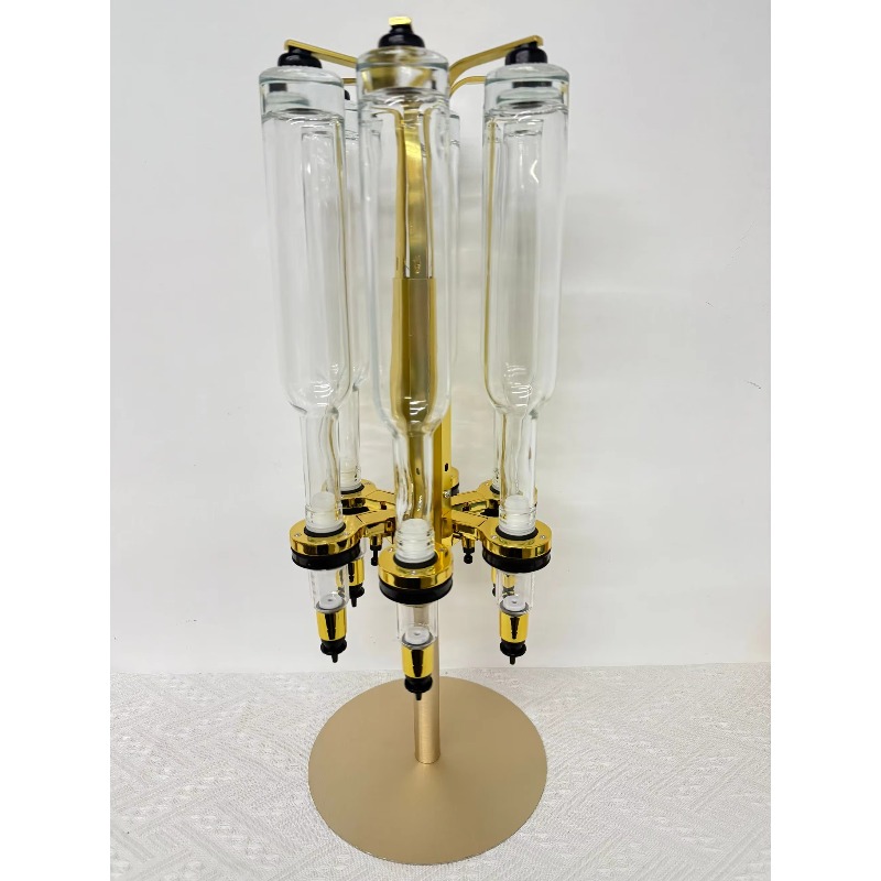 Golden Metal Stand 6‑Port 375m - Perfume Fragrance Bar ulasan dan harga