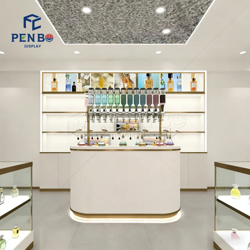 Lemari Pajang Parfum Bercahaya - Perfume Fragrance Bar ulasan dan harga